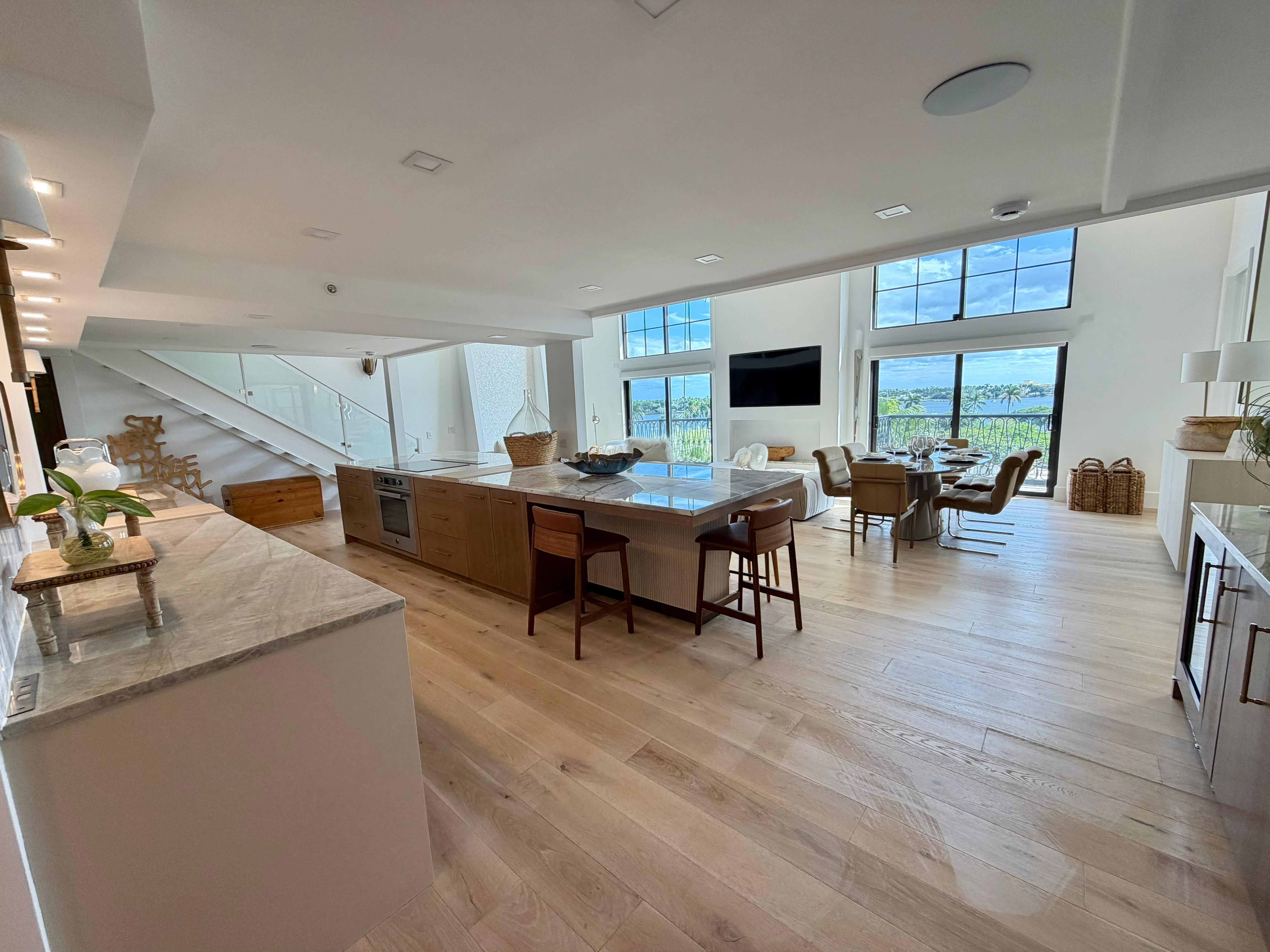 Clean modern interior