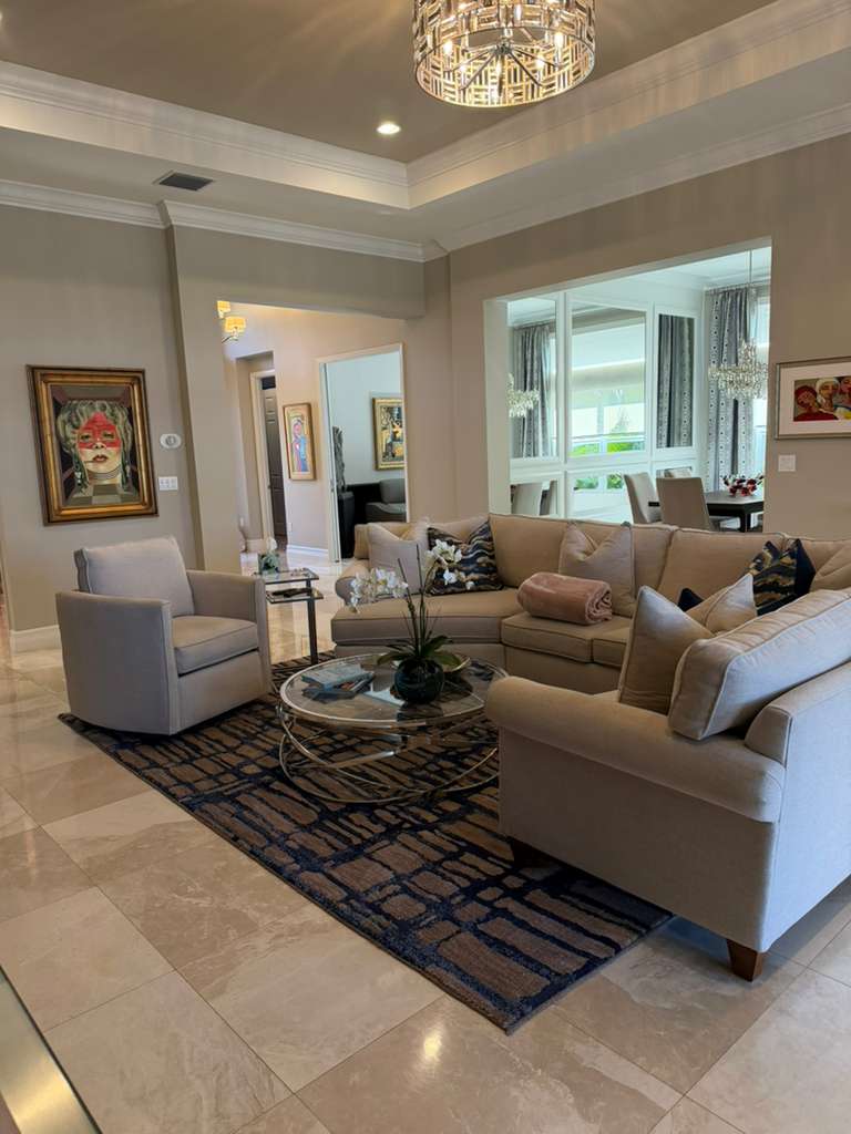 Clean modern interior